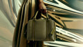 Bolso maletín Verde Esmeralda - Ejecutiva Luxury Texturizado